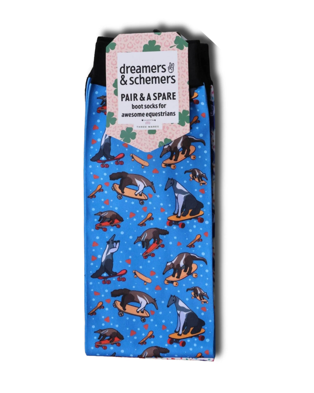 Dreamers & Schemers Pair & A Spare Socks - Anteaters Ollie