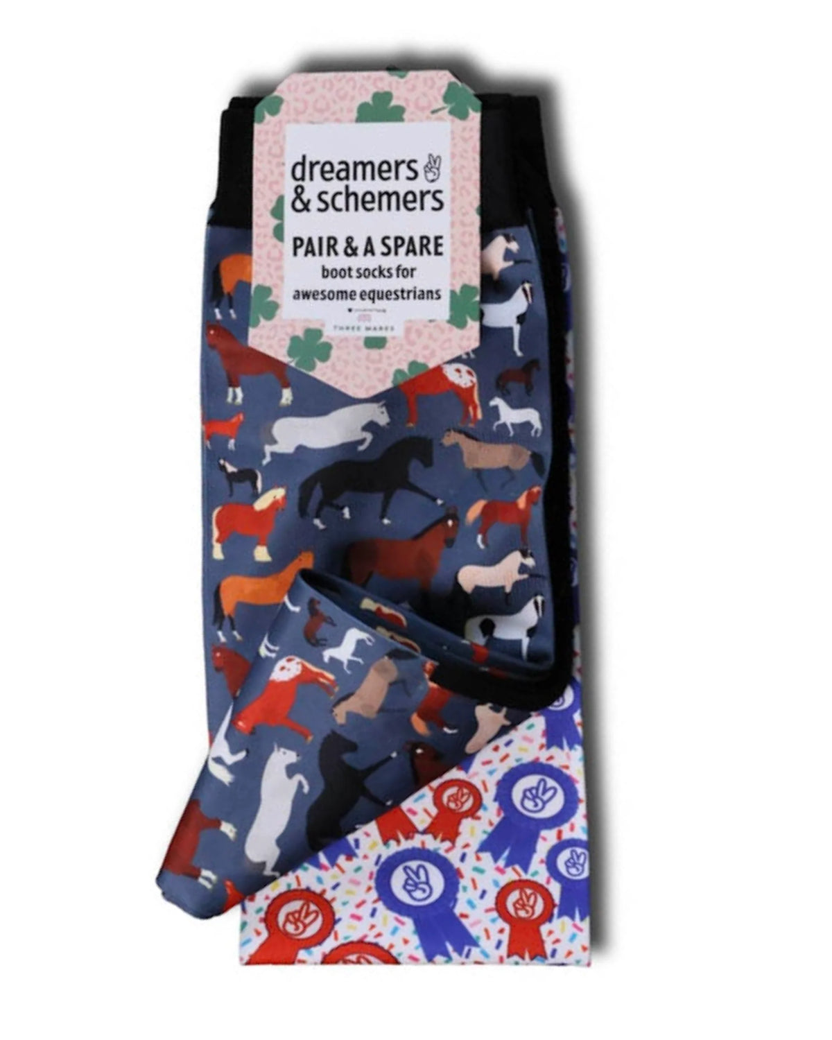 Dreamers & Schemers Pair & A Spare Socks - Breeds of the World