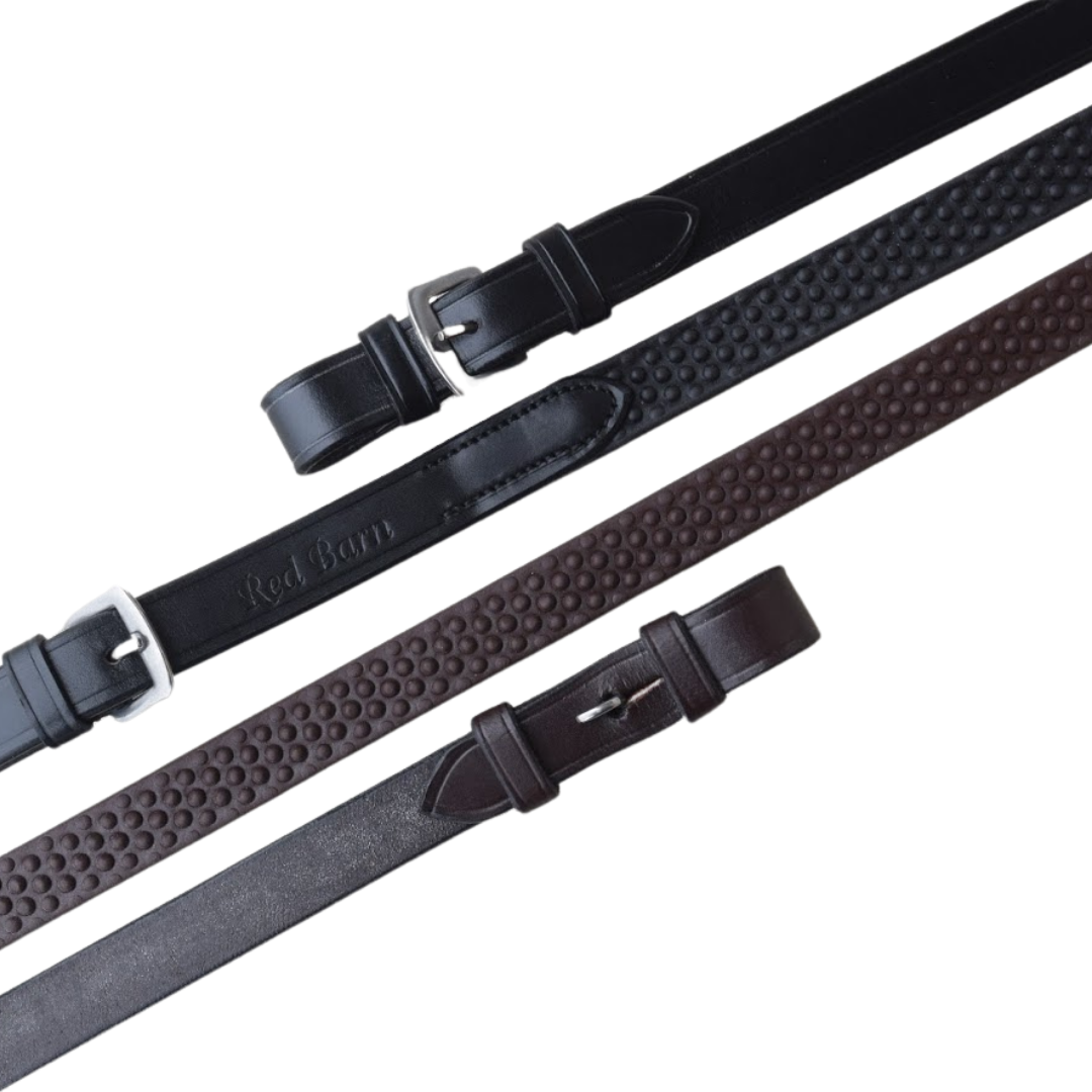 Kl Select Black Oak Rubber Grip Reins - main