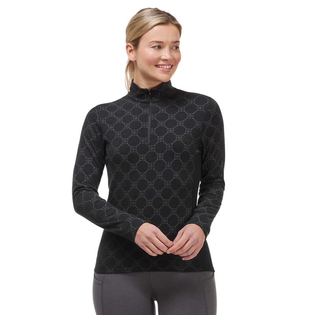 Kerrits Stable Temp Merino Wool Quarter Zip Top - main