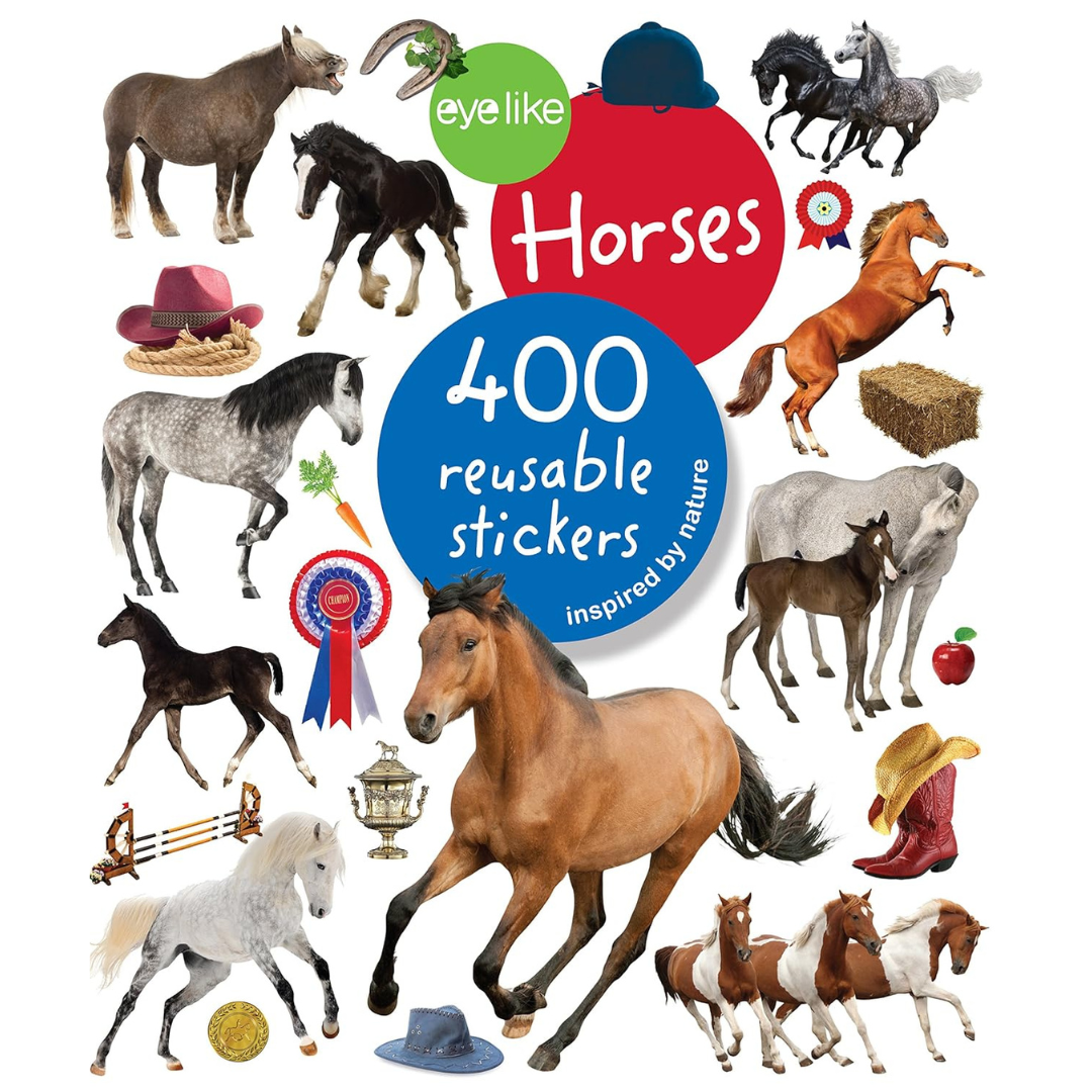 Eyelike Stickers: Horses - sku to order - 118499