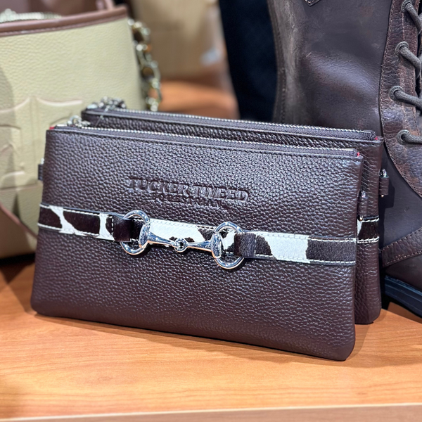 SALE Tucker Tweed Wellington Wristlet