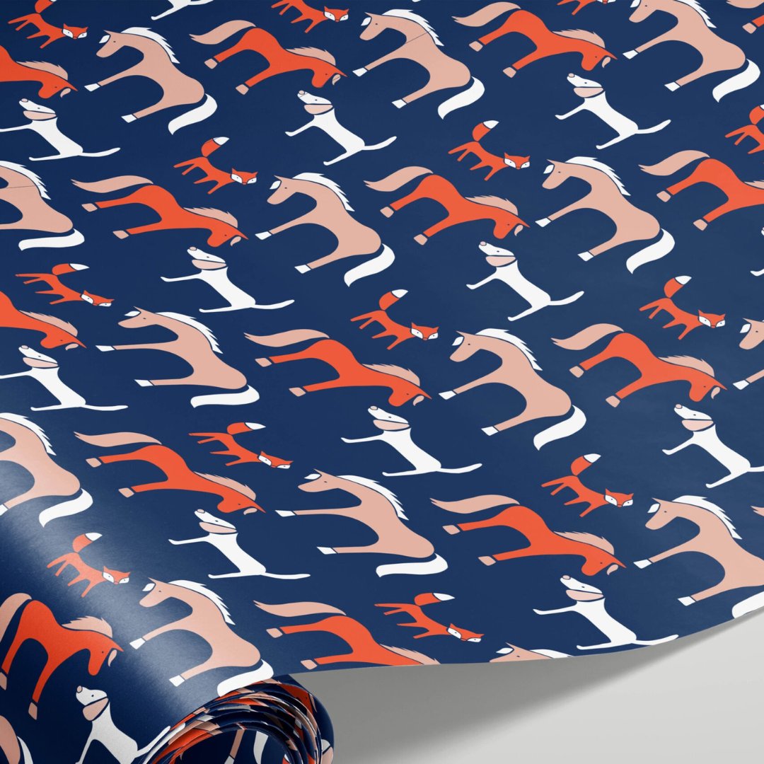 Mare Modern Goods Wrapping Paper - Foxy - sku to order - 60042377