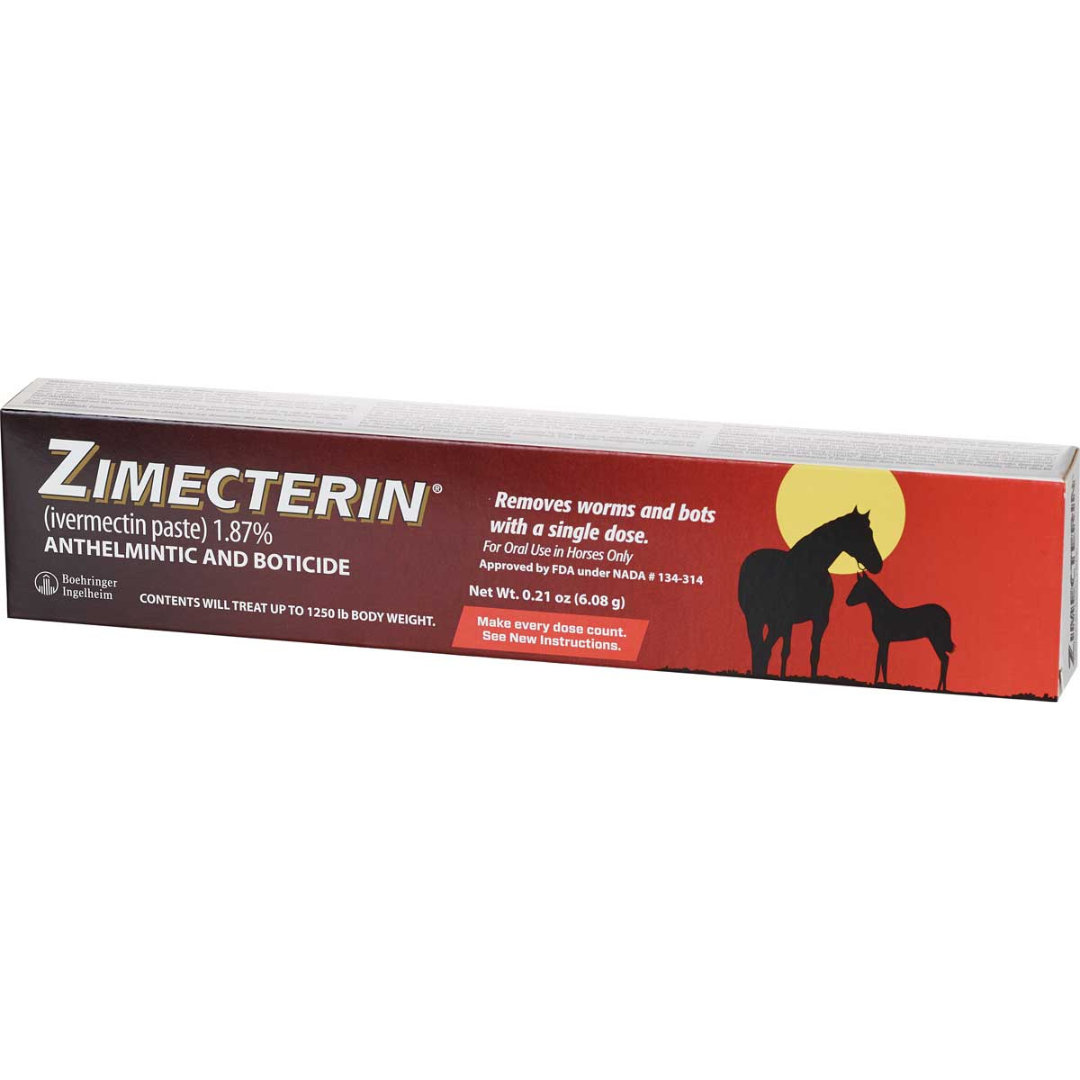 Zimecterin Paste Horse Dewormer - sku to order - 113563