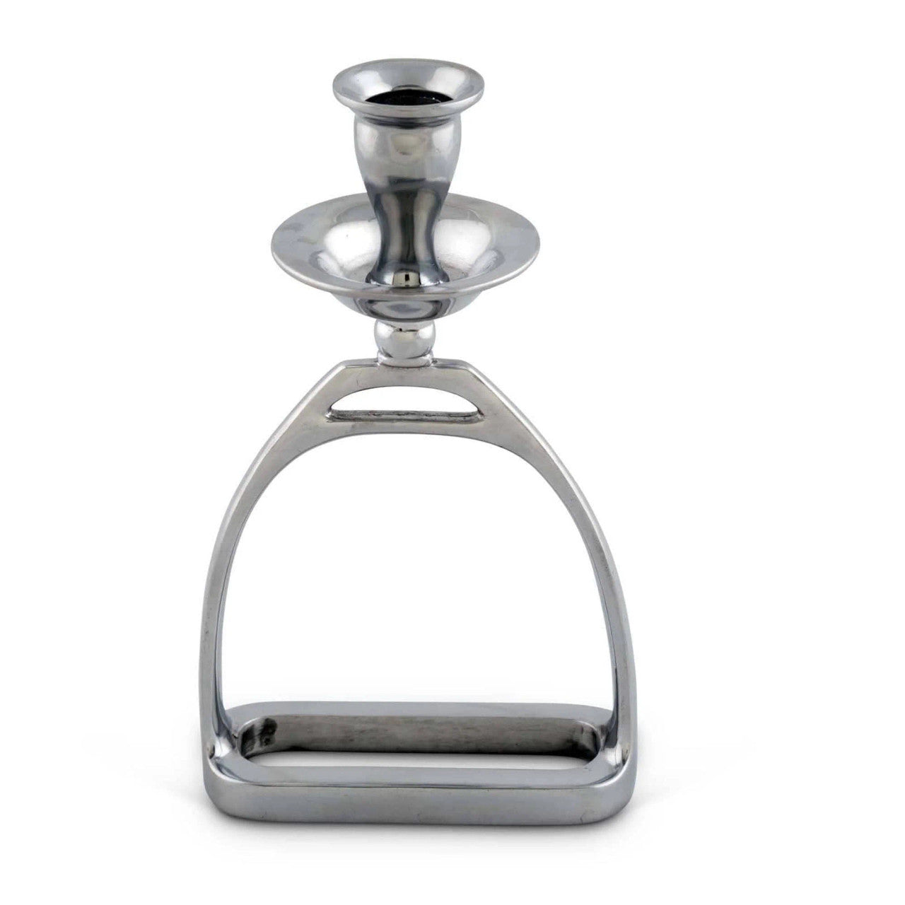 Arthur Court Equestrian Stirrup Candlestick - sku to order - 108219