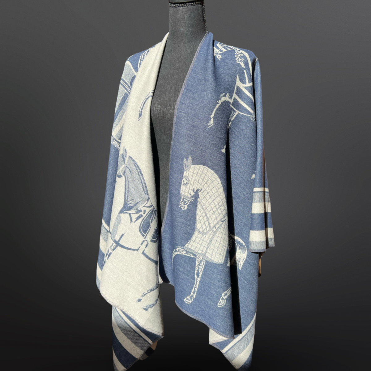 Westrian International - Equestrian Horse Blanket Shawl Wrap Scarf