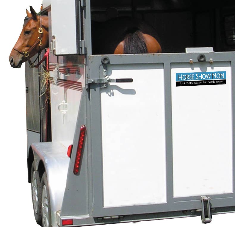 Horse Hollow Press - Horse Bumper Sticker / Horse Show Mom