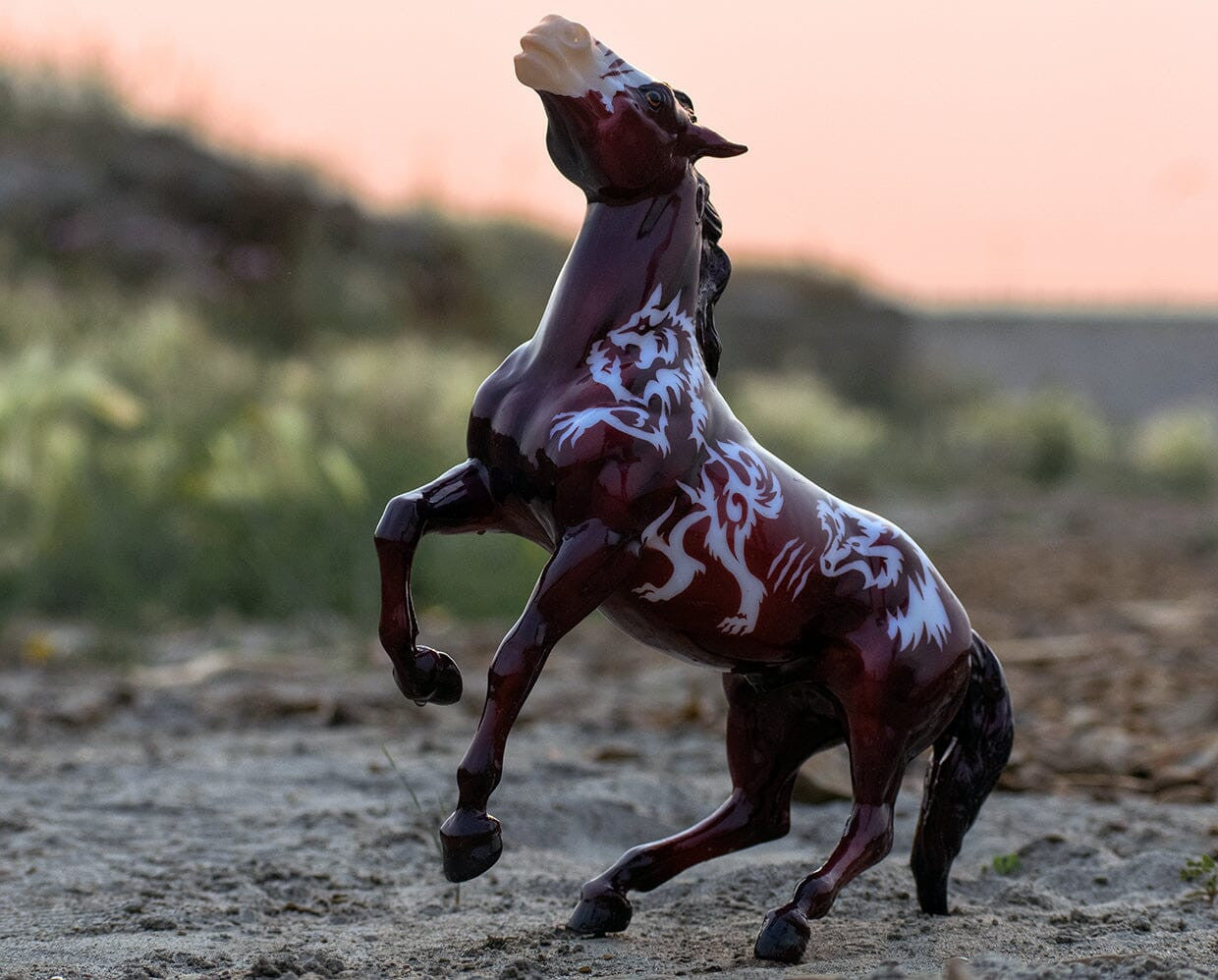 Breyer Beowulf | 2024 Halloween Horse - sku to order - 117410