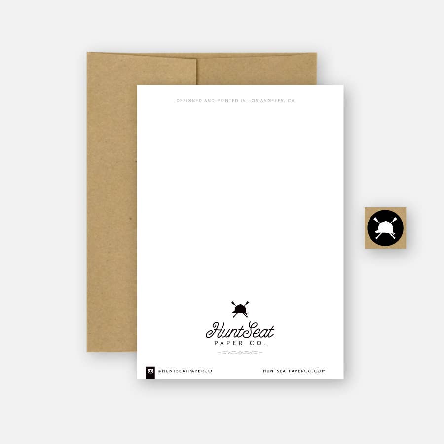 Hunt Seat Paper Co. - Happy Birthday Equestrian Horse Greeting Card