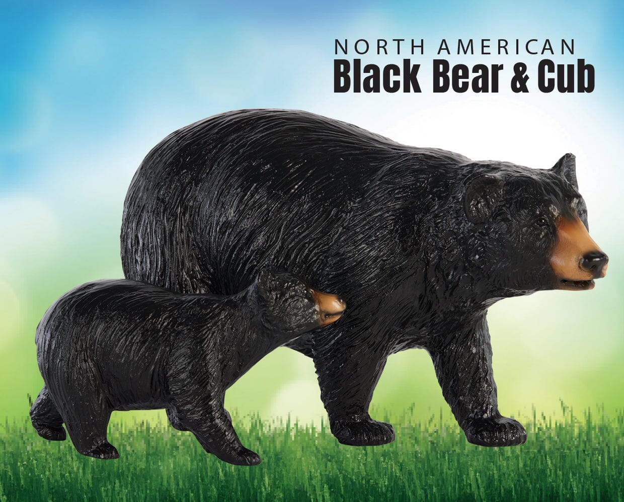 Breyer Black Bear and Cub