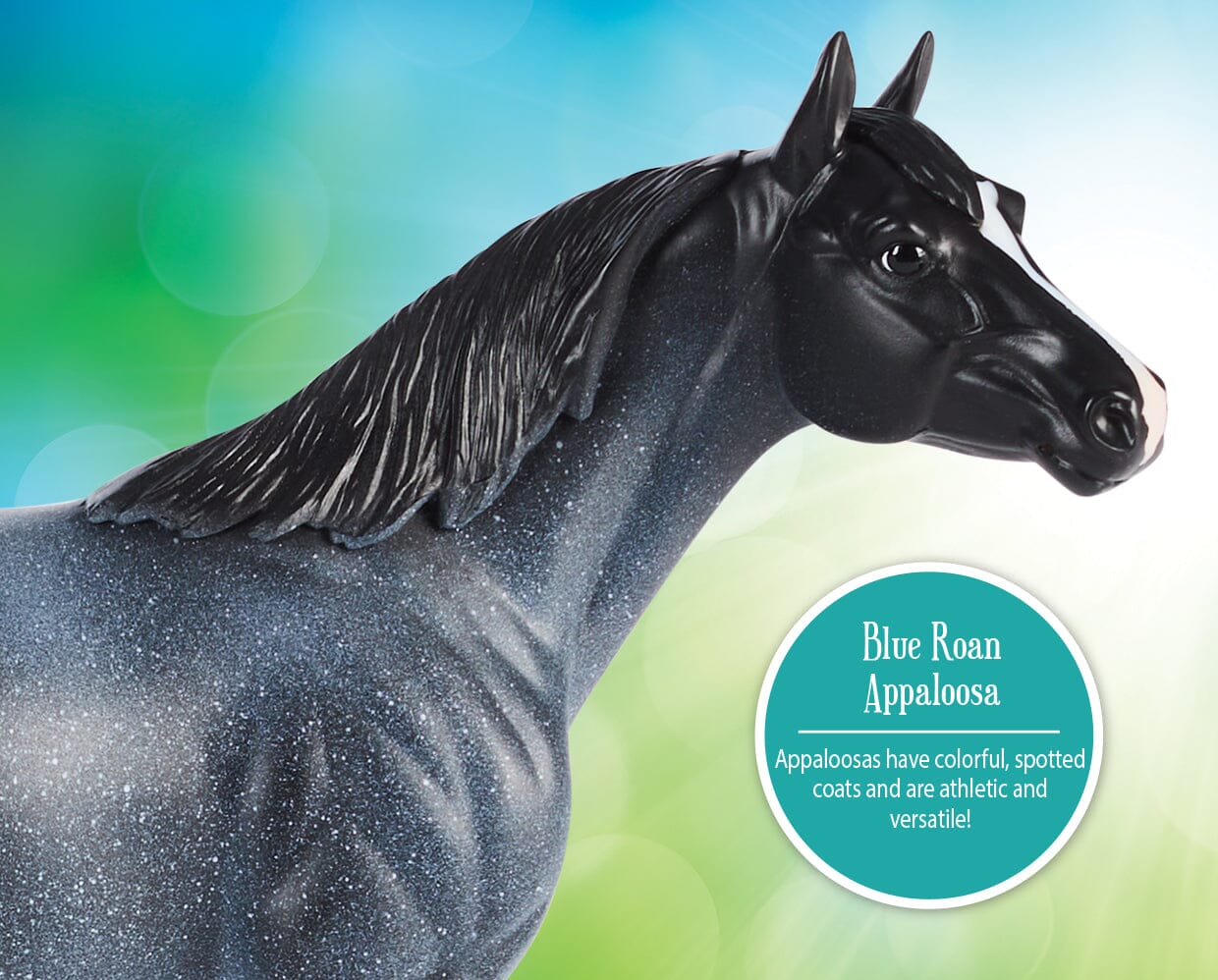 Breyer Blue Roan Appaloosa