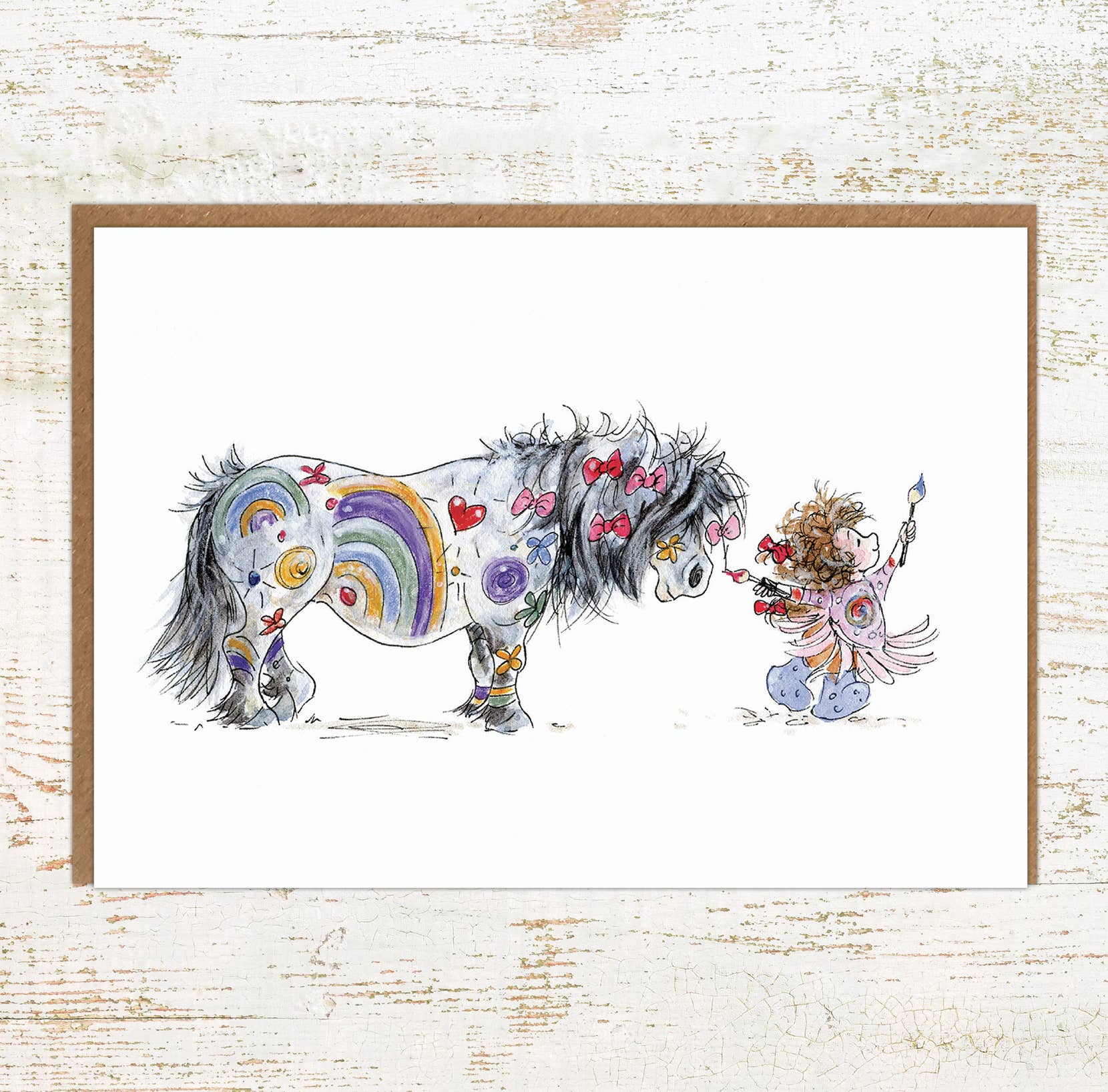 Painted Pony Greeting Card