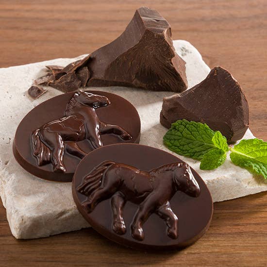 Harbor Sweets Chocolates - Dark Chocolate 16 Pcs Peppermint Ponies