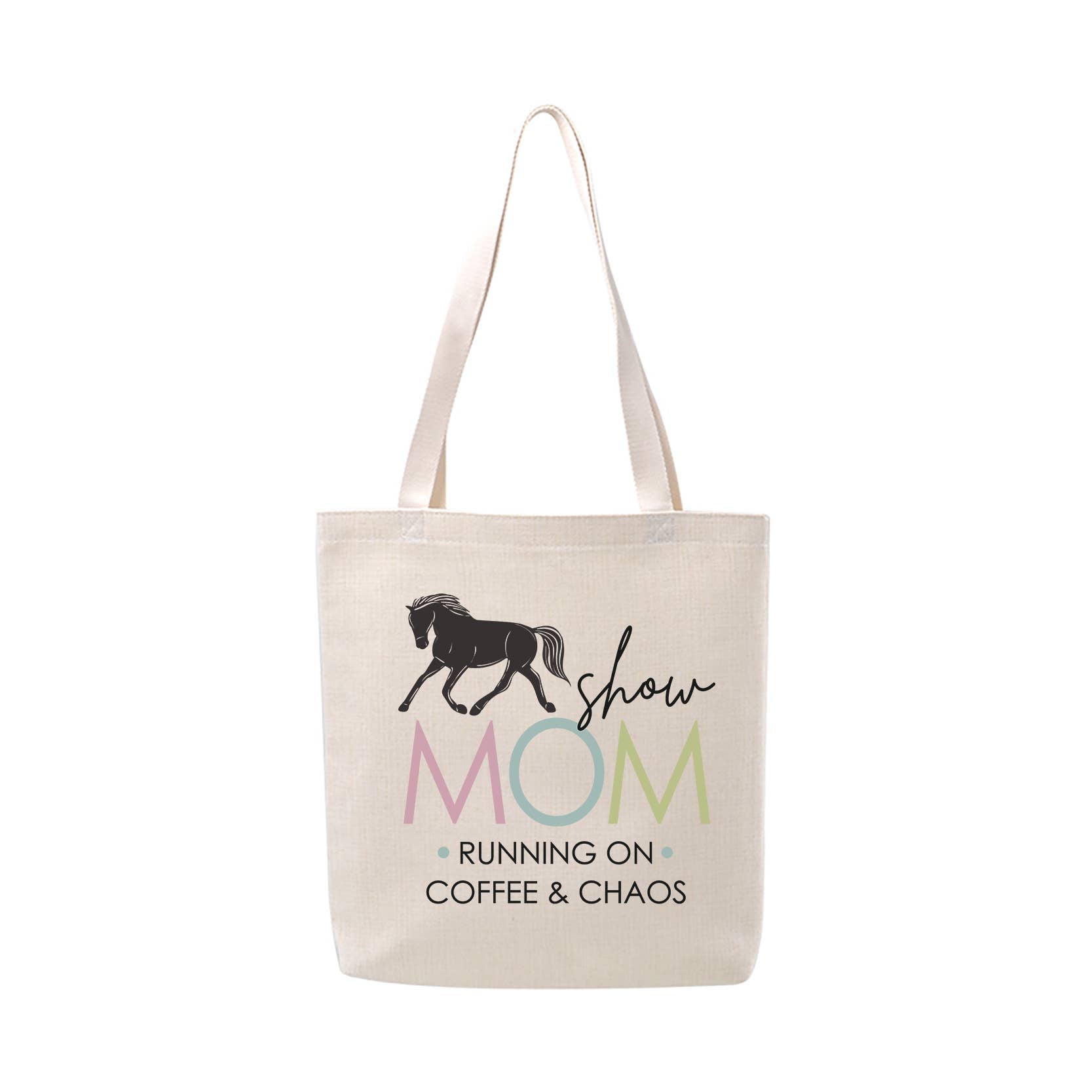 Horse Show Mom Equine Tote Bag