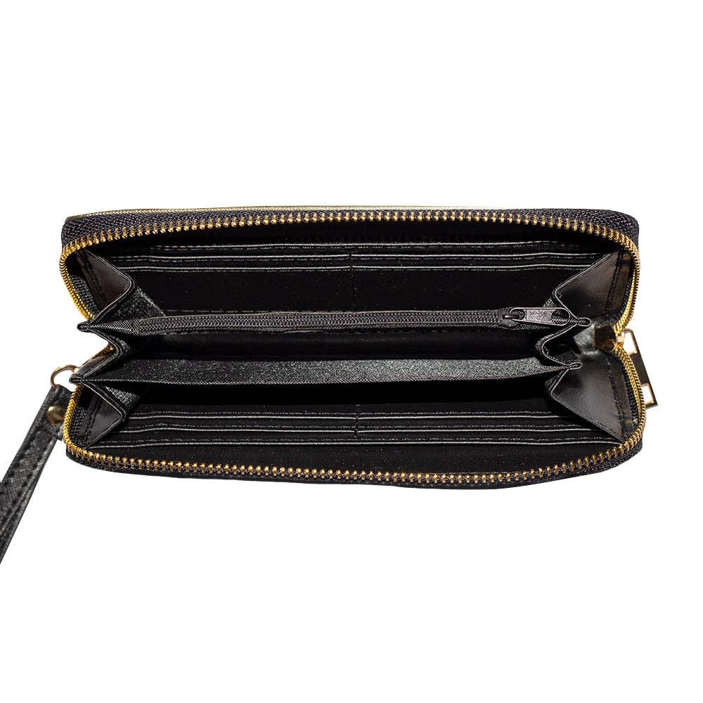 AWST Int'l "Lila" Donkey on the Move Wallet w/ Wristlet