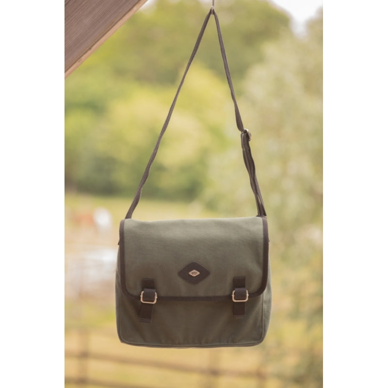 Penelope Canvas Messenger Bag