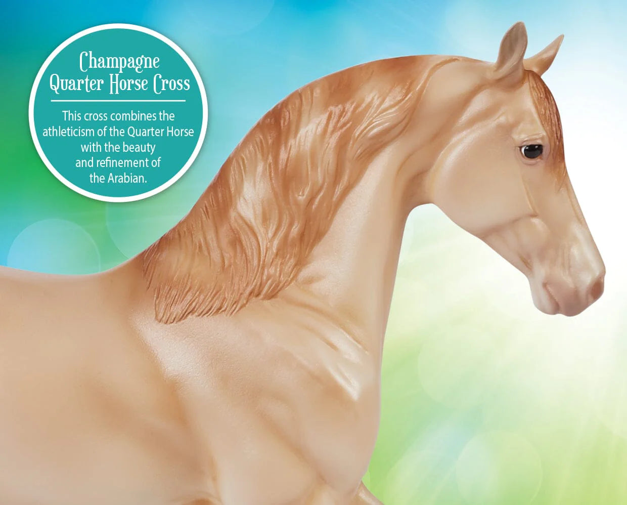 Breyer Champagne Quarter Horse Cross