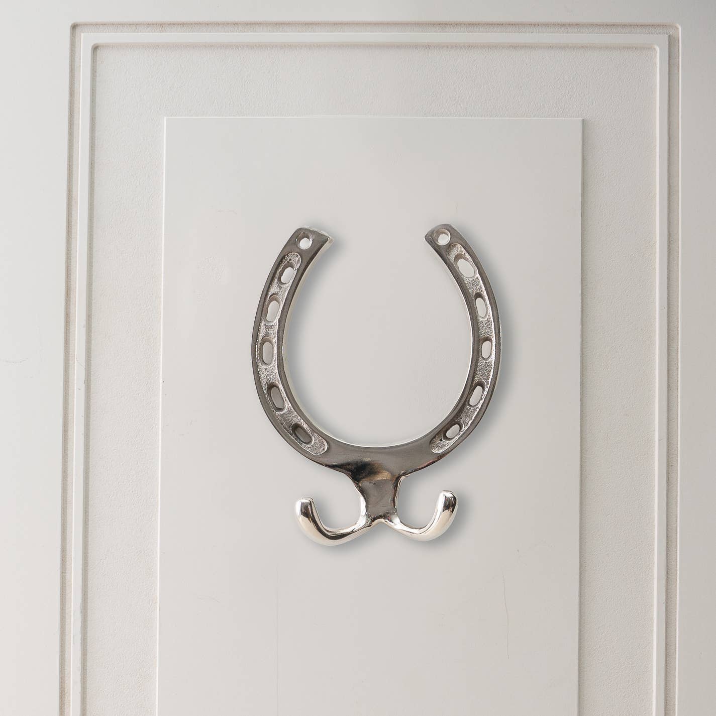 Silver Horseshoe Wall Hook