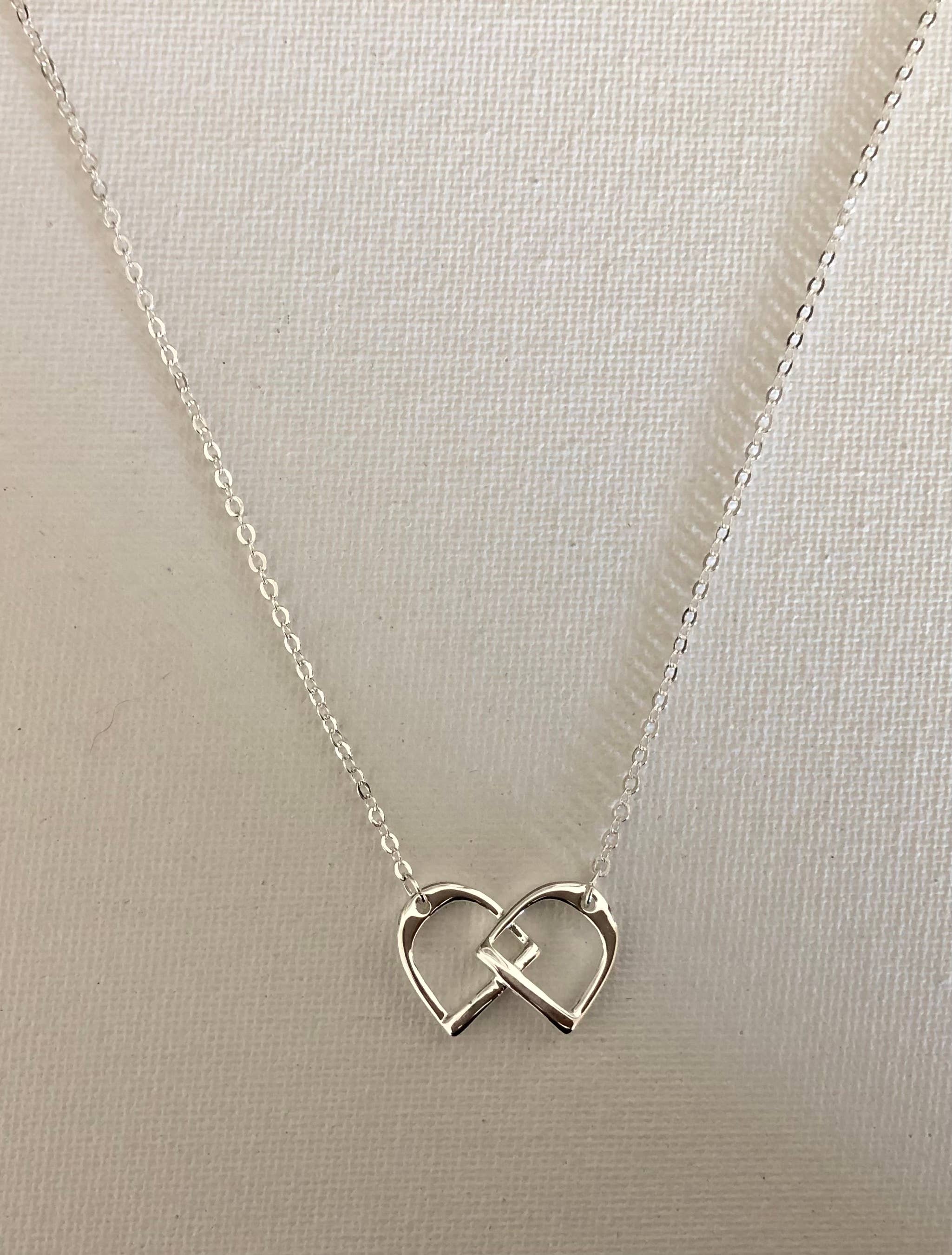 English Stirrup Petite Necklace