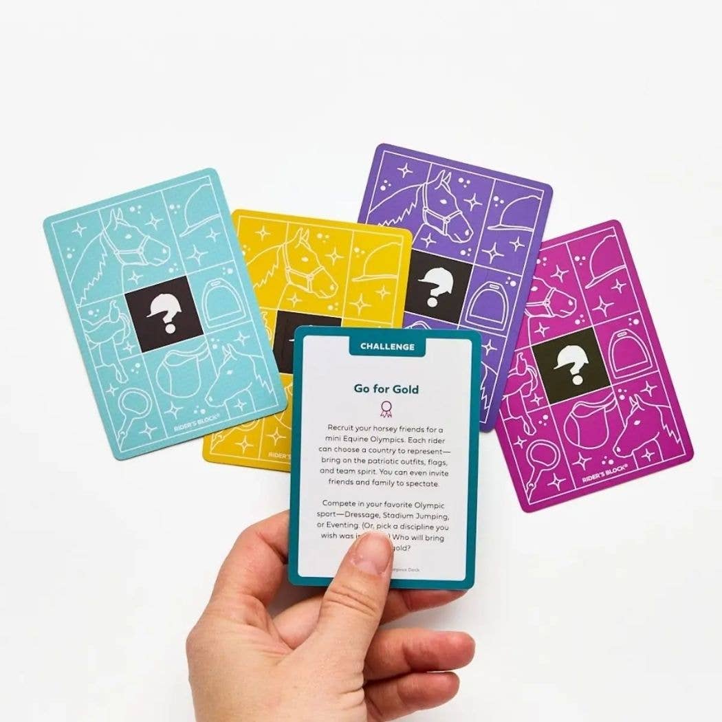 Stable Mind - Horse Riding Exercises & Activity Card Deck - All Purpose