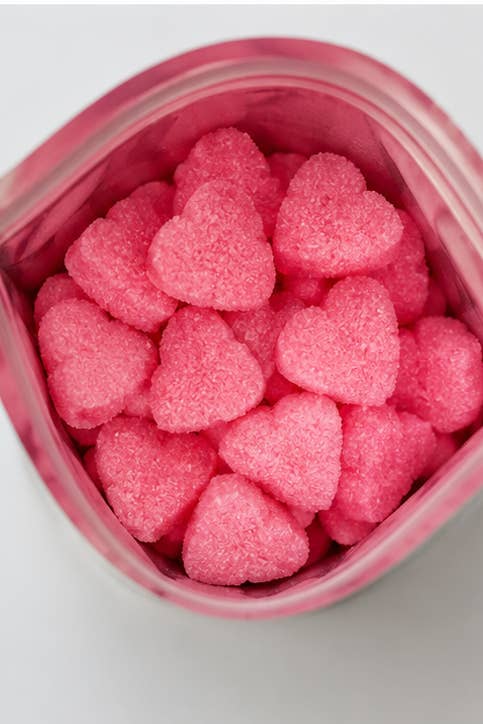 Lucky Duck Sugar Treats - Peppermint Hearts