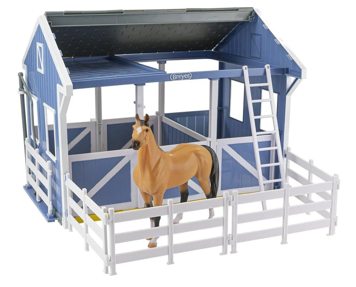 Breyer Deluxe Country Stable with Horse & Wash Stall - sku to order - 112469