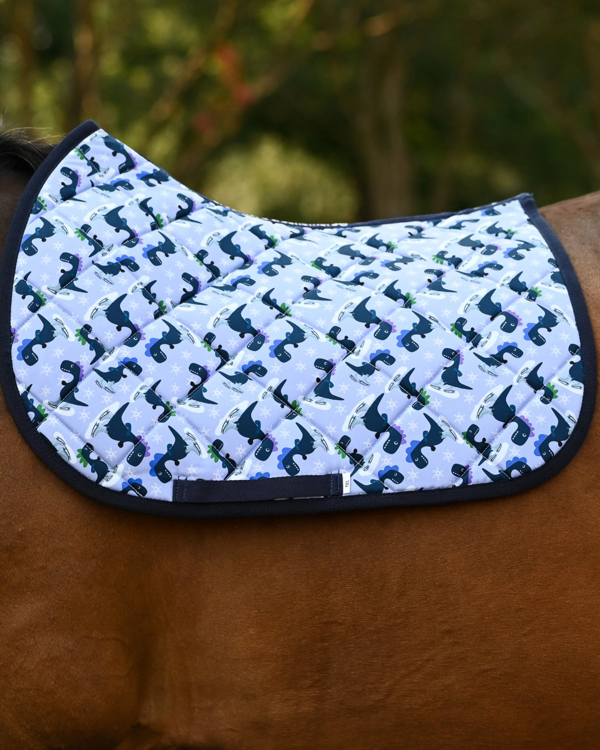 Dreamers & Schemers All Purpose Saddle Pad - Dino-skate