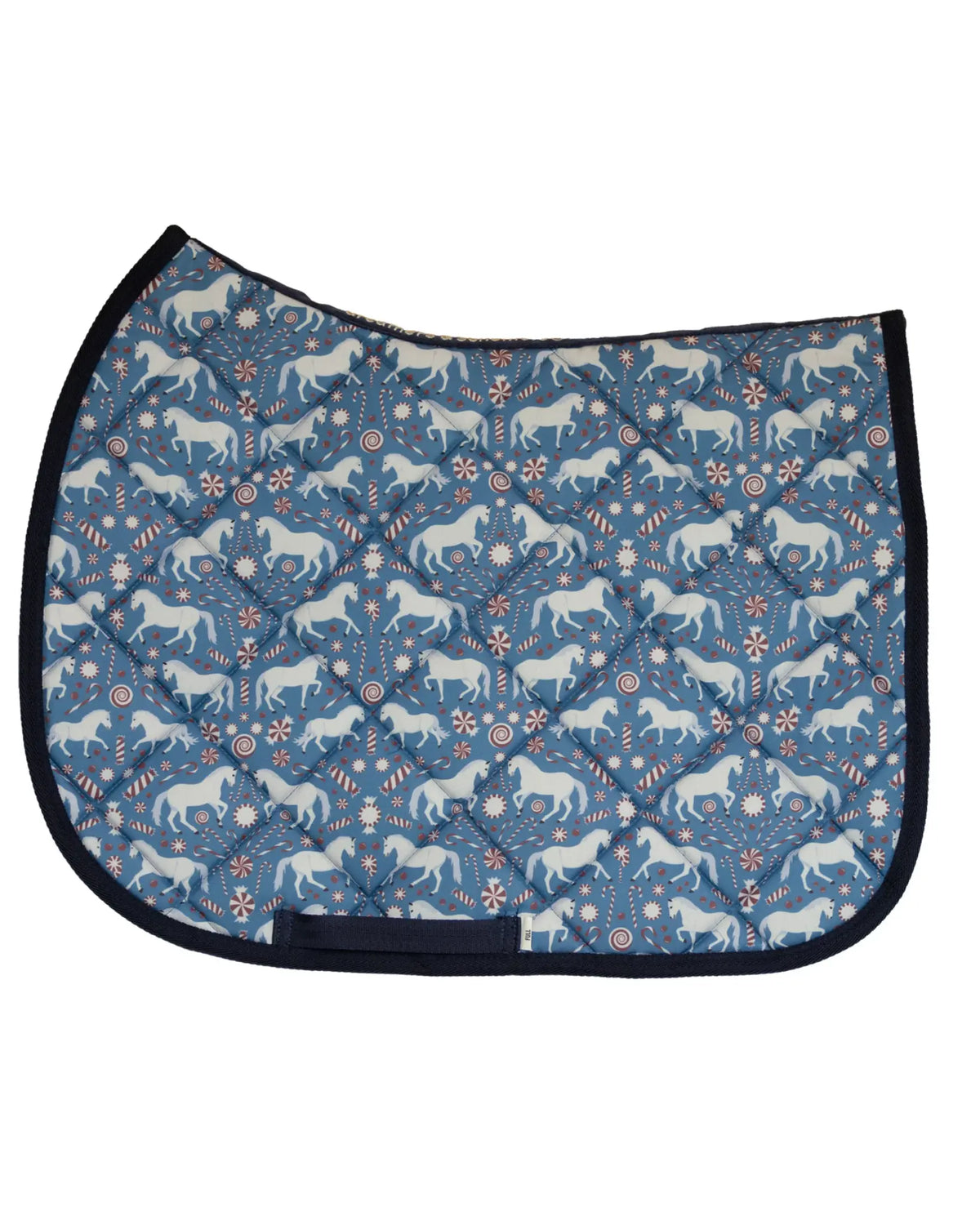 Dreamers & Schemers All Purpose Saddle Pad - The Pony Island Peppermint Ponies
