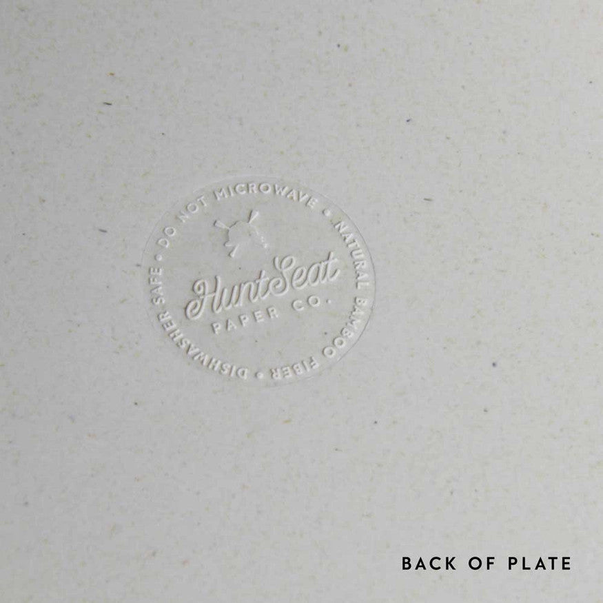 Hunt Seat Paper Co Lucky Slate Dinner Plate - Set of 4 - sku to order - 60031795