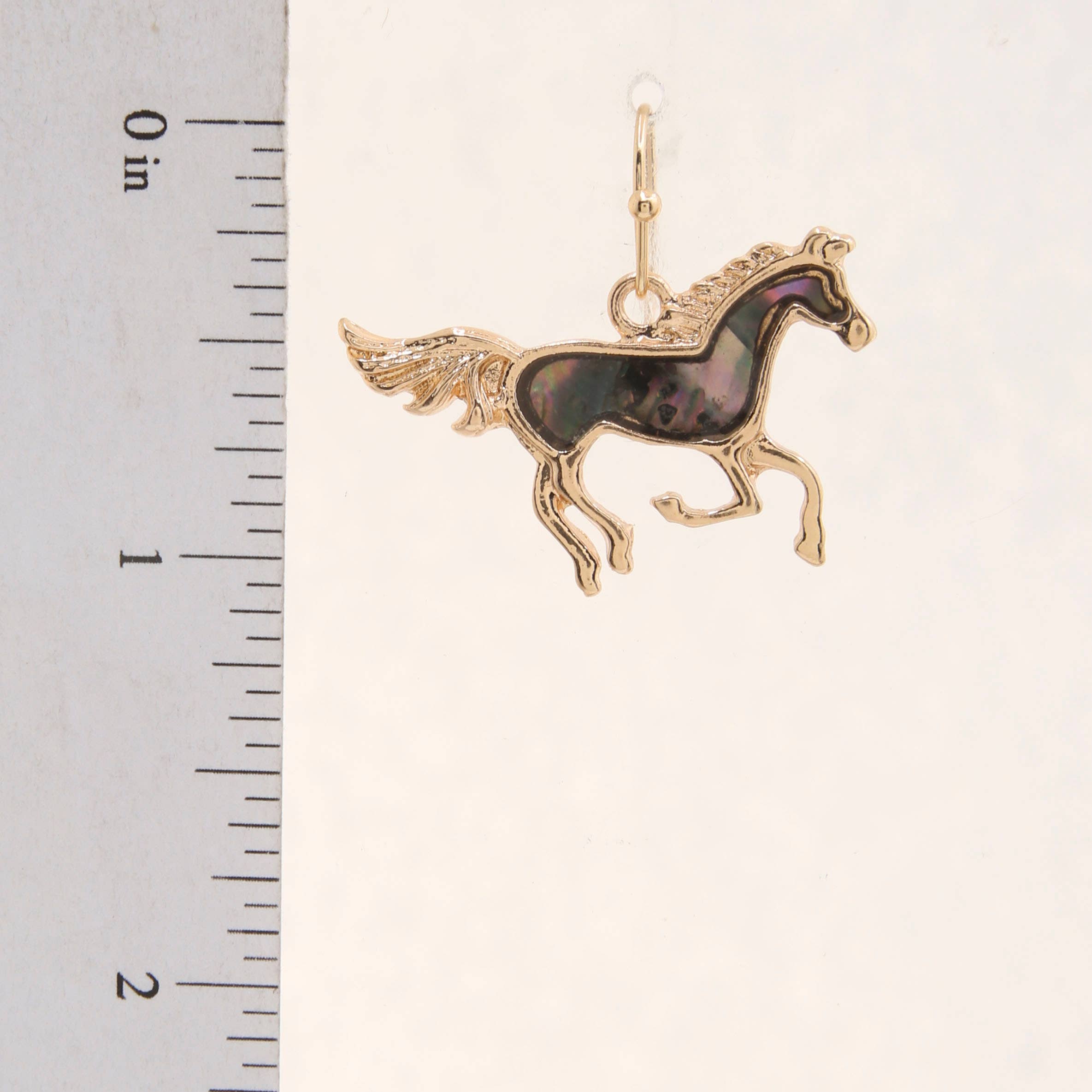 Galloping Horse Dangle Earrings