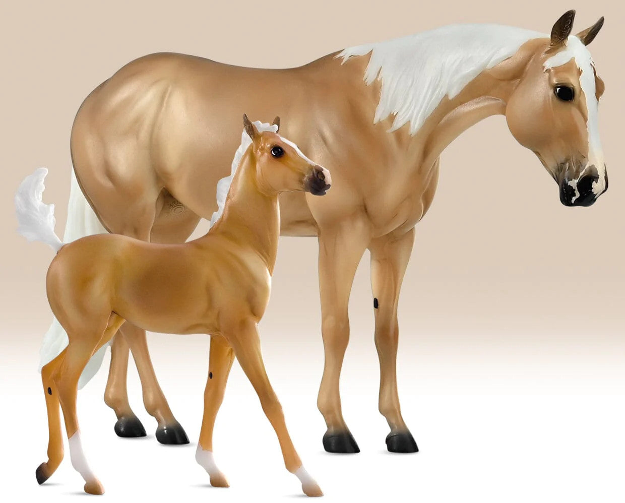 Breyer Ebony Shines and Charlize | Quarter Horse Set - sku to order - 115933