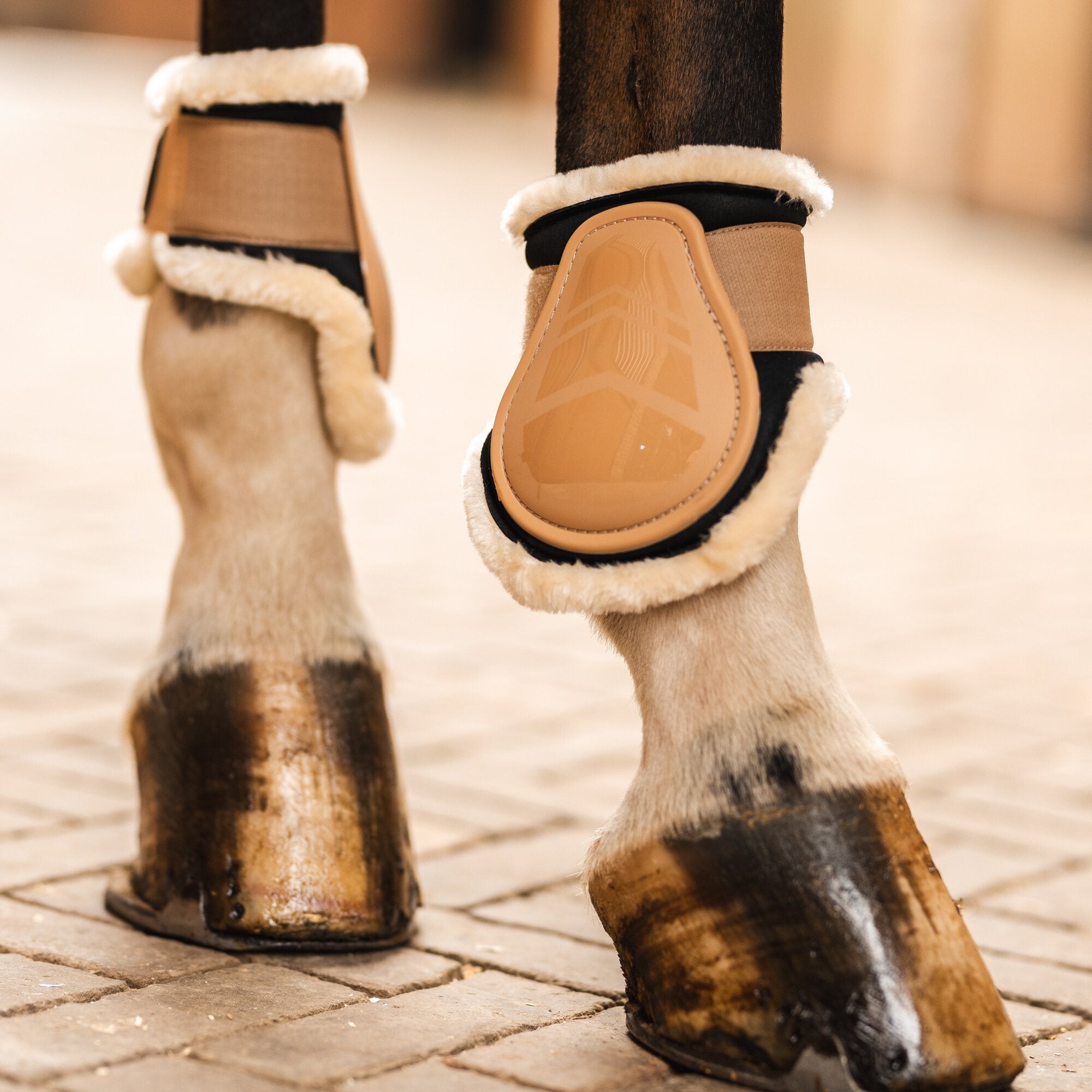 Sale Horze Caliber Fleece Hind Fetlock Boots