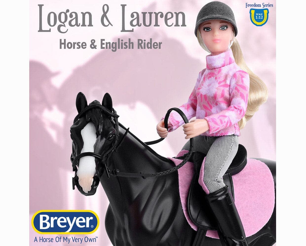 Breyer English Horse & Rider - sku to order - 117413