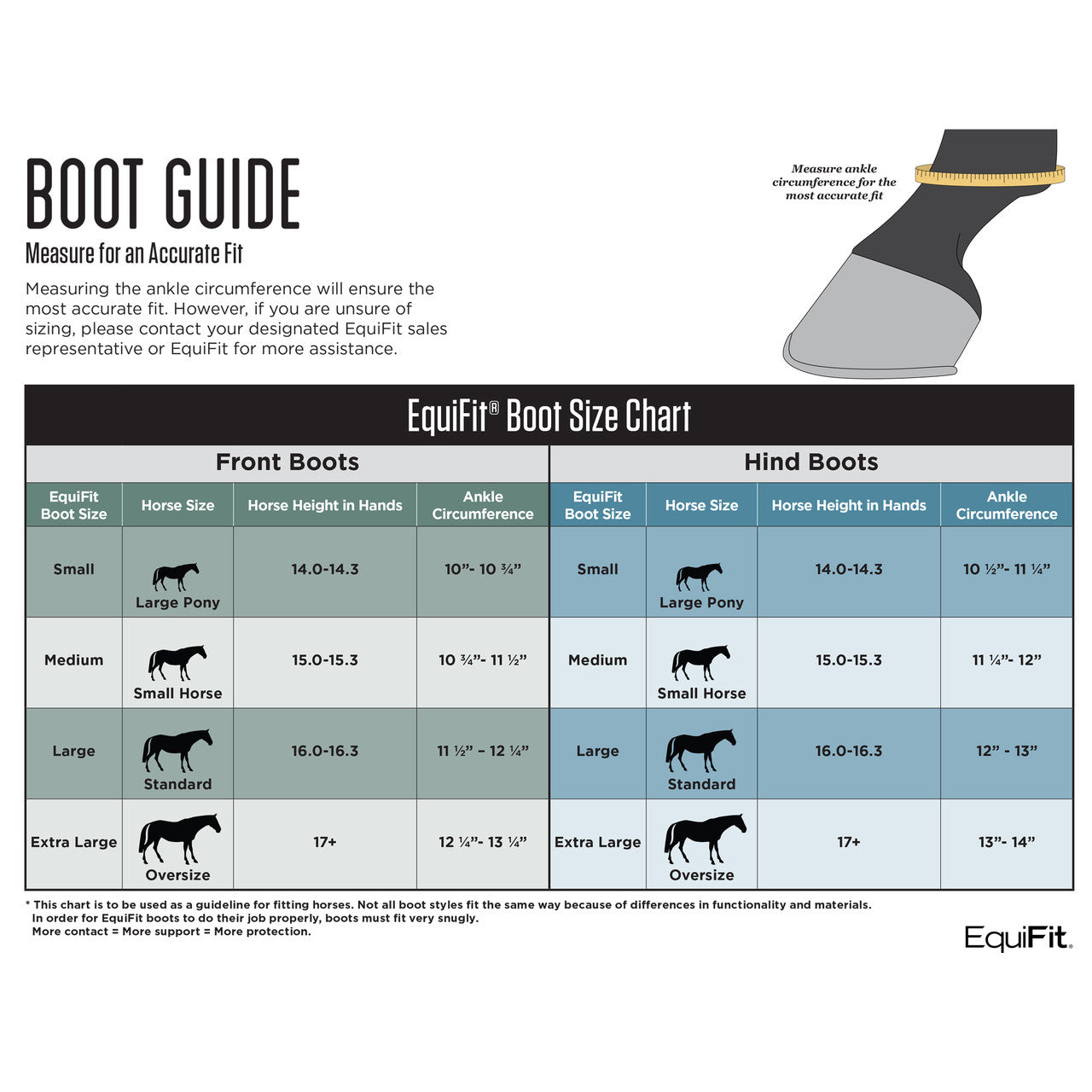 EquiFit D-Teq Hind Boots - supporting