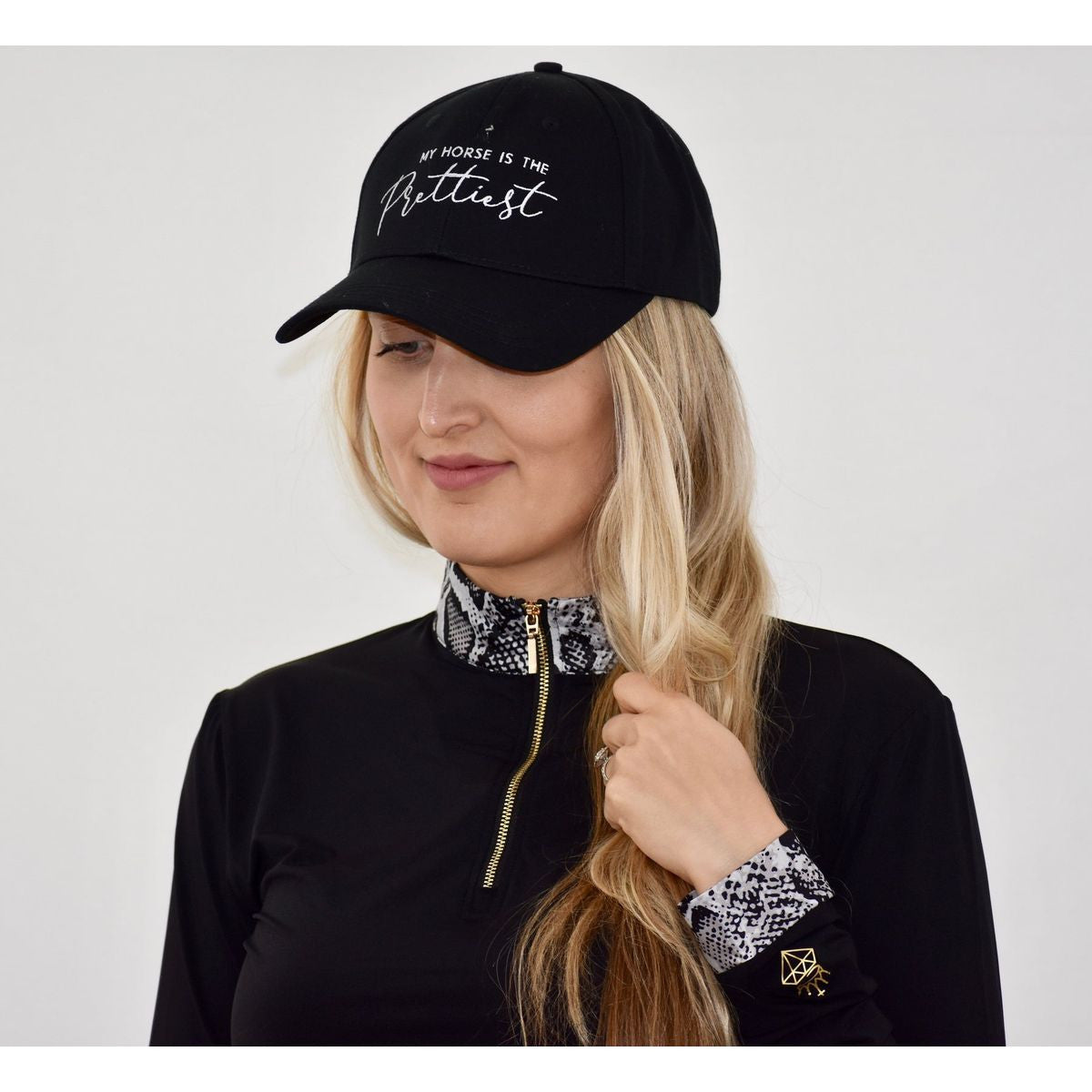 Dancing Equestrian Baseball Cap - supporting