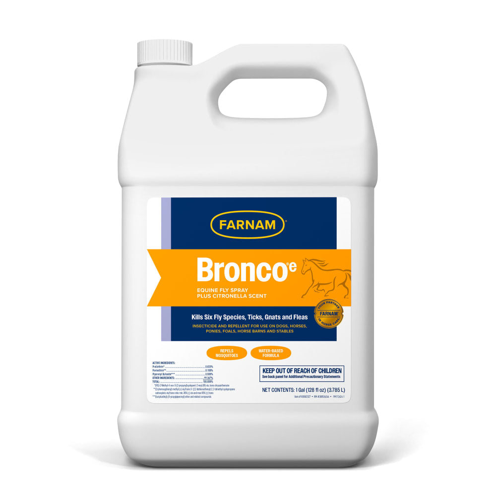 Bronco Equine Fly Spray Plus Citronella Scent