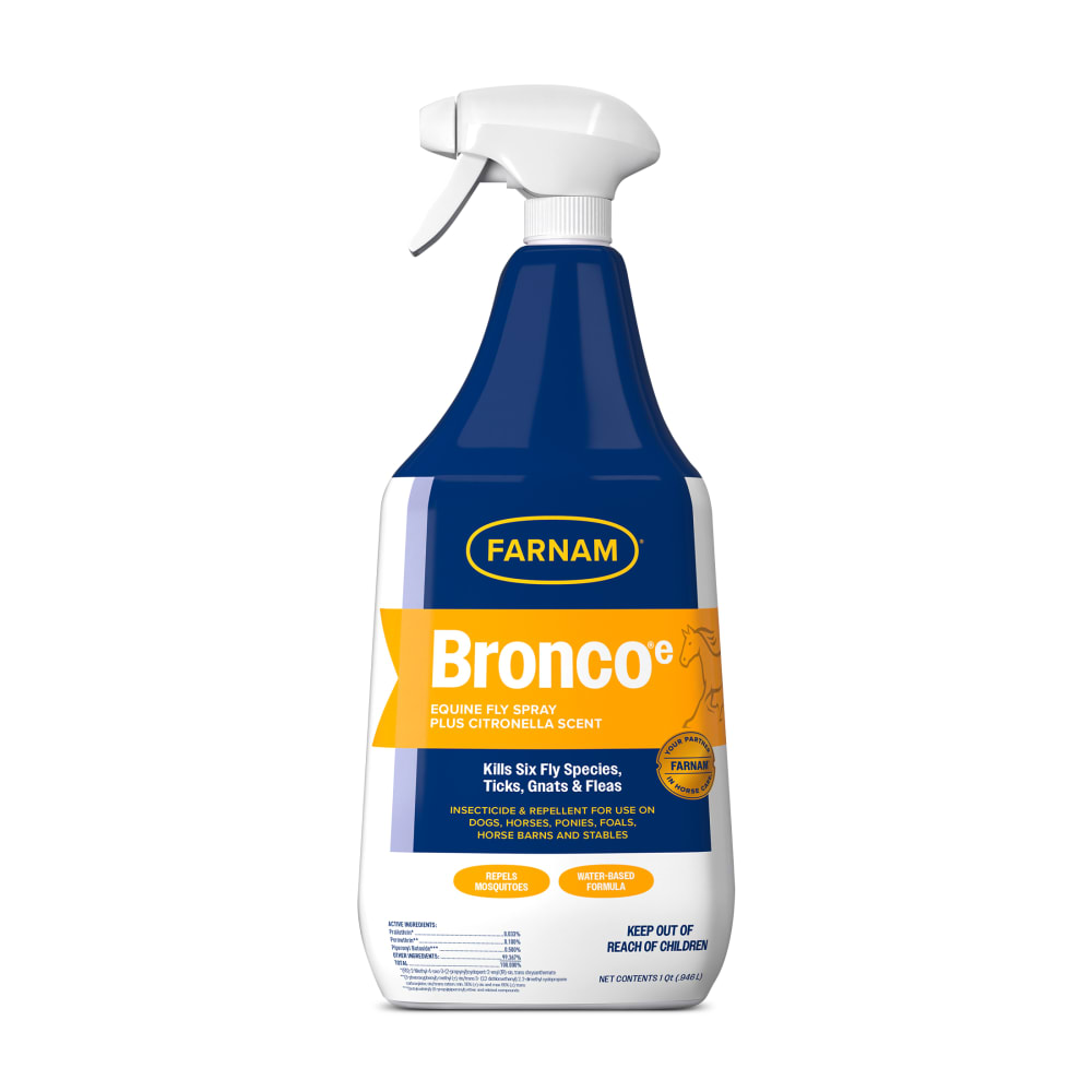 Bronco Equine Fly Spray Plus Citronella Scent
