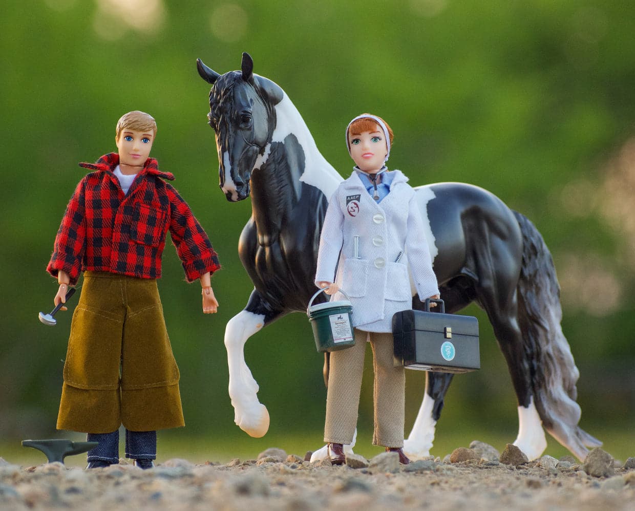 Breyer Farrier with Blacksmith Tools