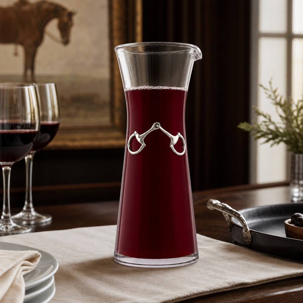 Equestrian Bit Wine Carafe