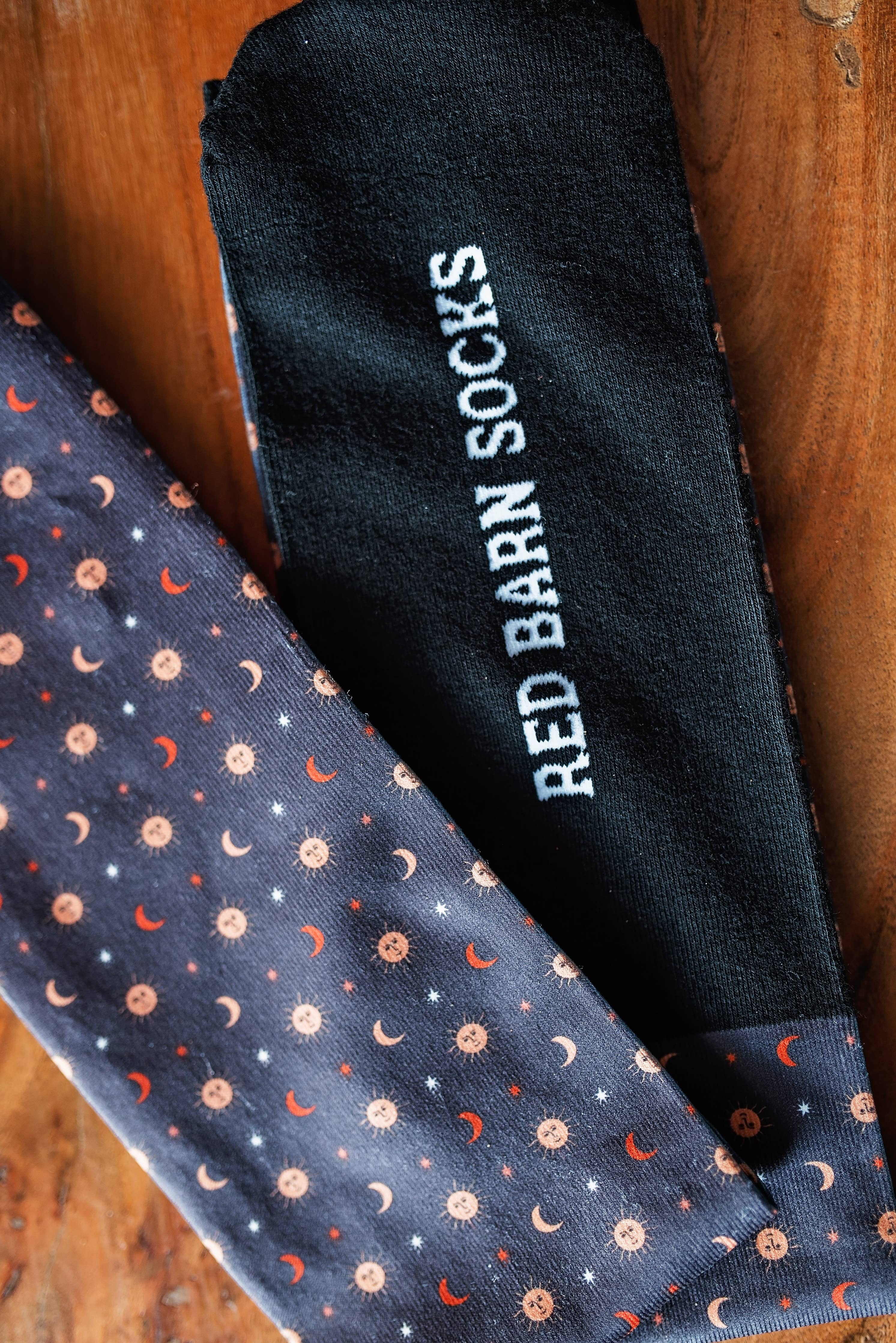 Red Barn Socks - Over The Moon