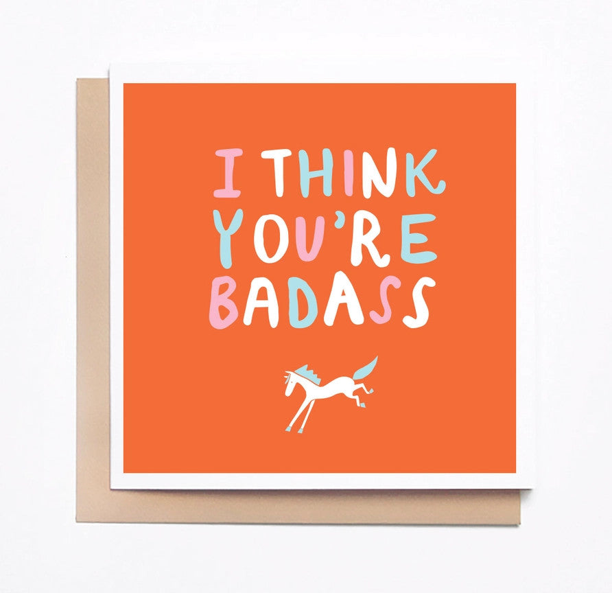 Mare Modern Goods You're Badass Card - sku to order - 60042557