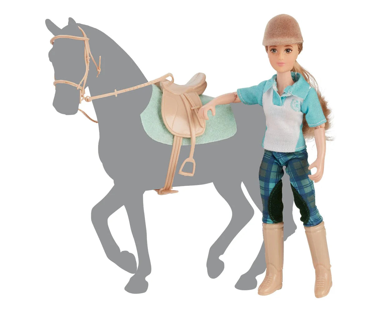 Breyer Greta - English Rider & Tack