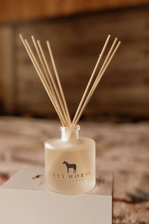 Grey Horse Candles Reed Diffuser - supporting