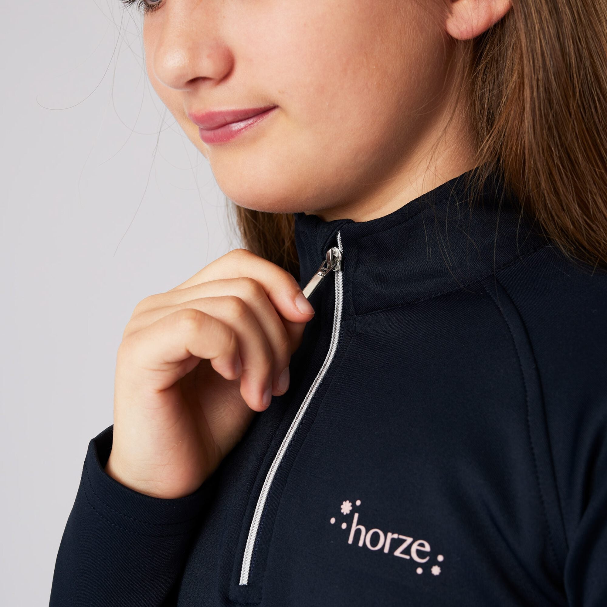 Sale Horze Issi Kids Technical Long Sleeved Shirt