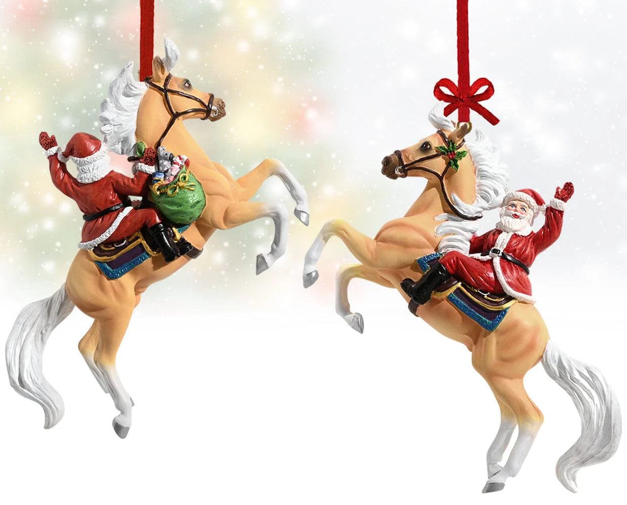 Breyer Hi Ho Santa | Santa Ornament - sku to order - 117417