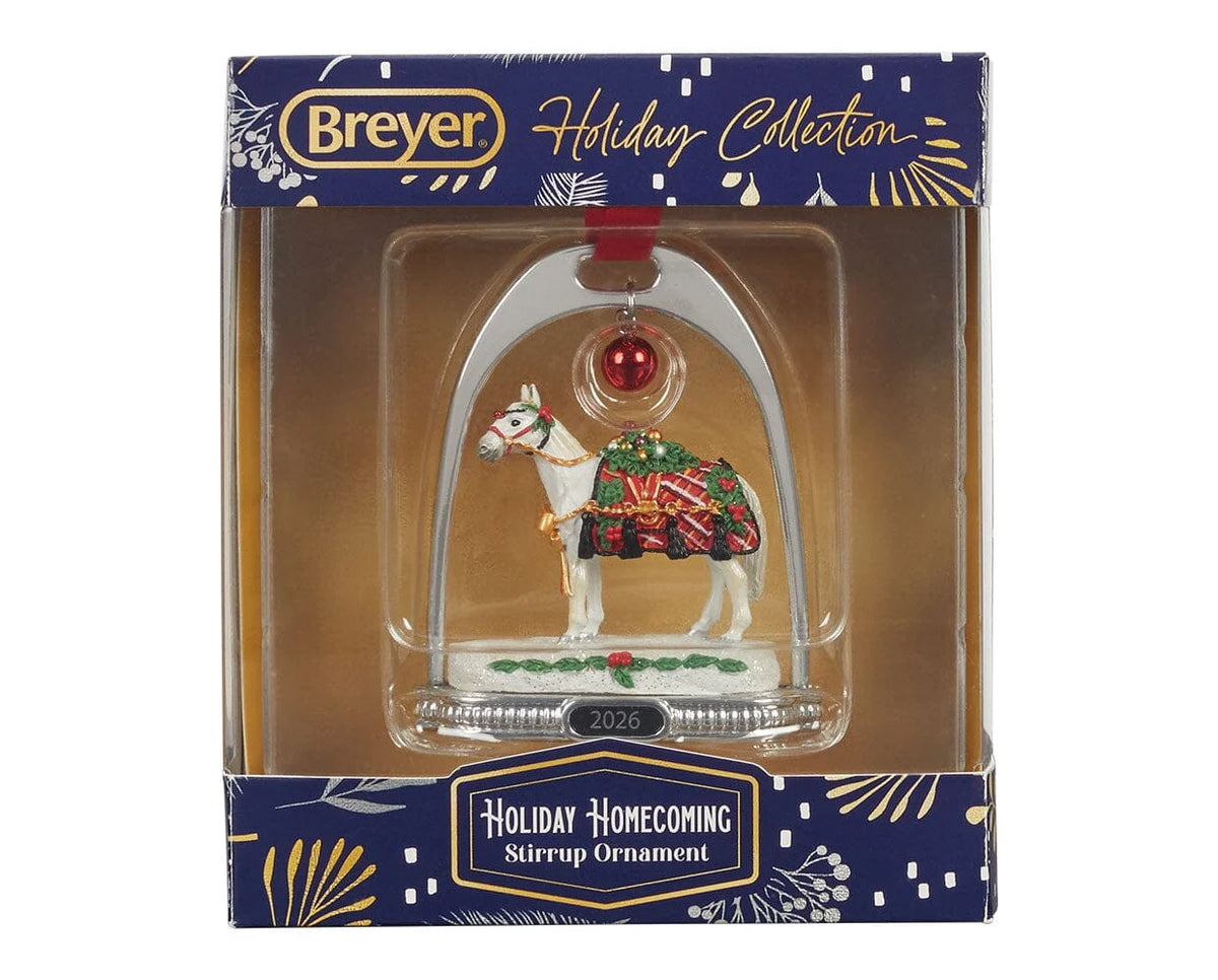 Breyer 2026 Stirrup Ornament - Holiday Homecoming