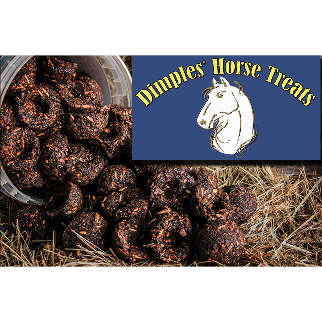 Dimples Horse Treats - supporting