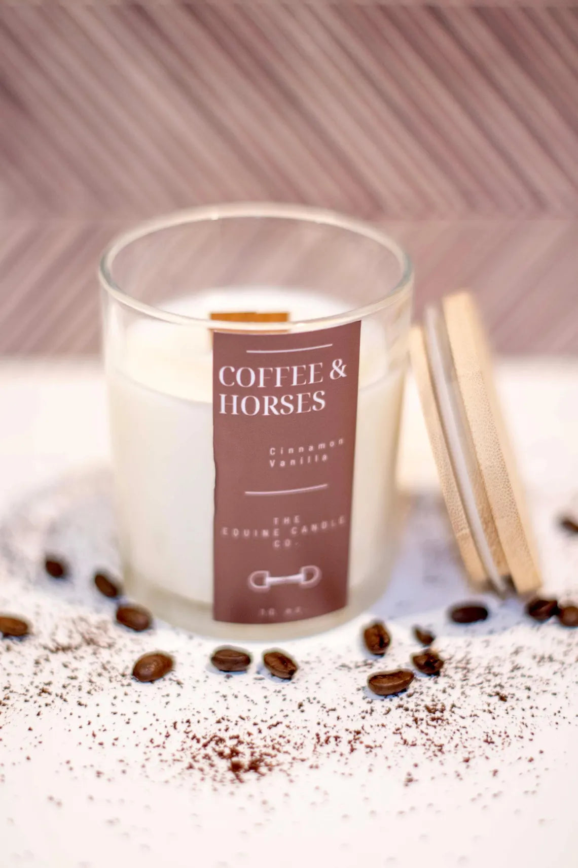 The Equine Candle Co Coffee & Horses Candle