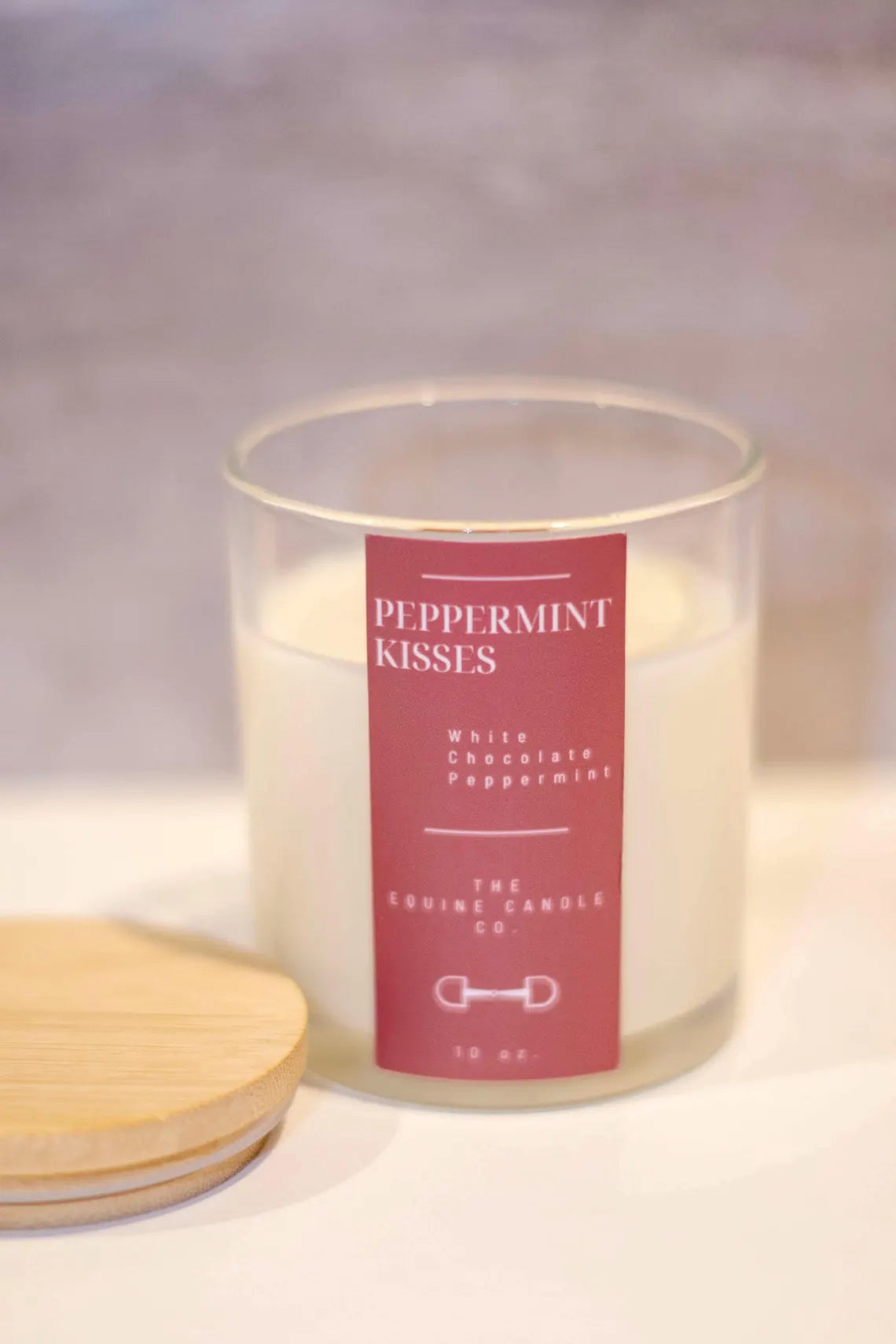 The Equine Candle Co Peppermint Kisses Candle