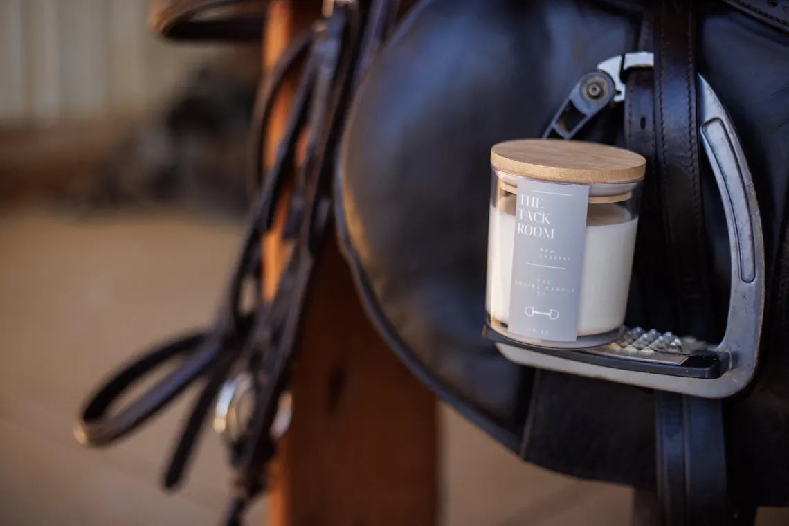 The Equine Candle Co Tack Room Candle
